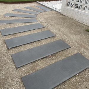 Bluestone Stepping stone in a rectangle 1200x350x30mm