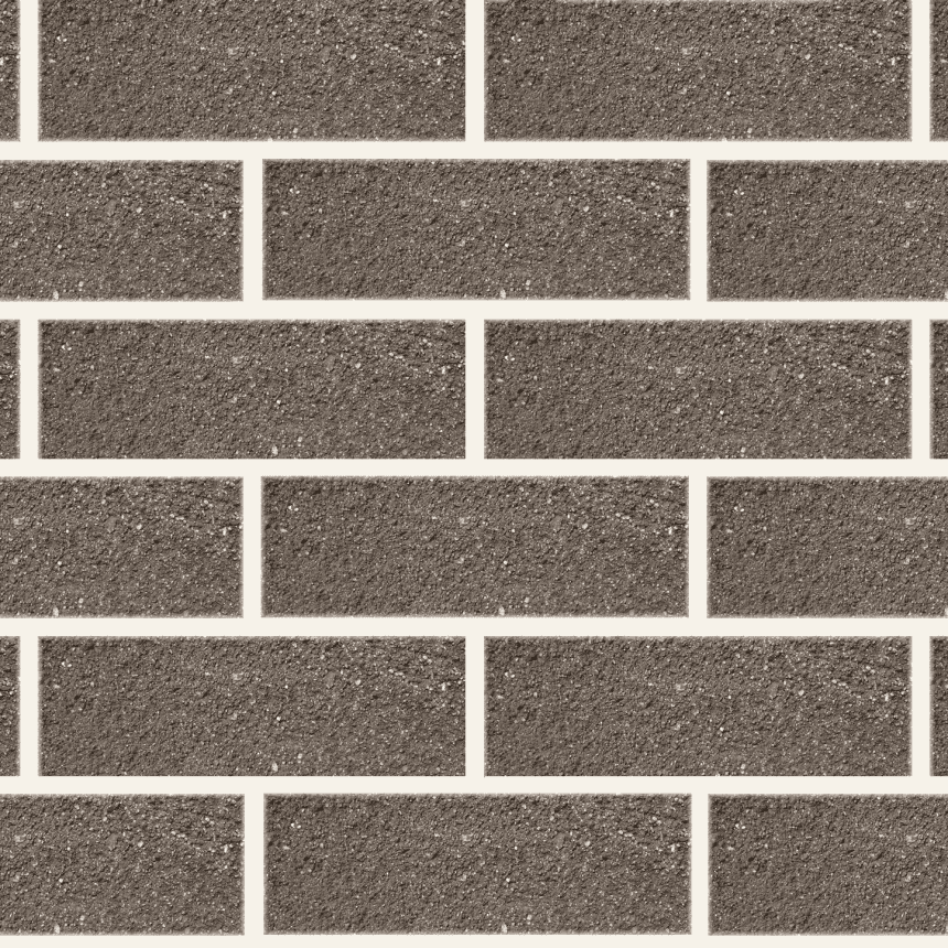 The Designer Exposed Mocca features a stylish pattern of evenly spaced rectangular bricks in a mocca tone, complemented by light-colored mortar lines to create a chic look. Its rough texture adds to its allure, while the bricks are arranged horizontally in a classic style for an exposed and timeless aesthetic.