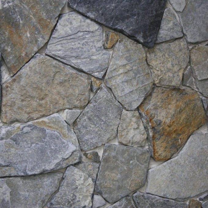 Grey Slate Random Cladding Cobalt Grey Random Stone Cladding - MD Brick - Brick Suppliers