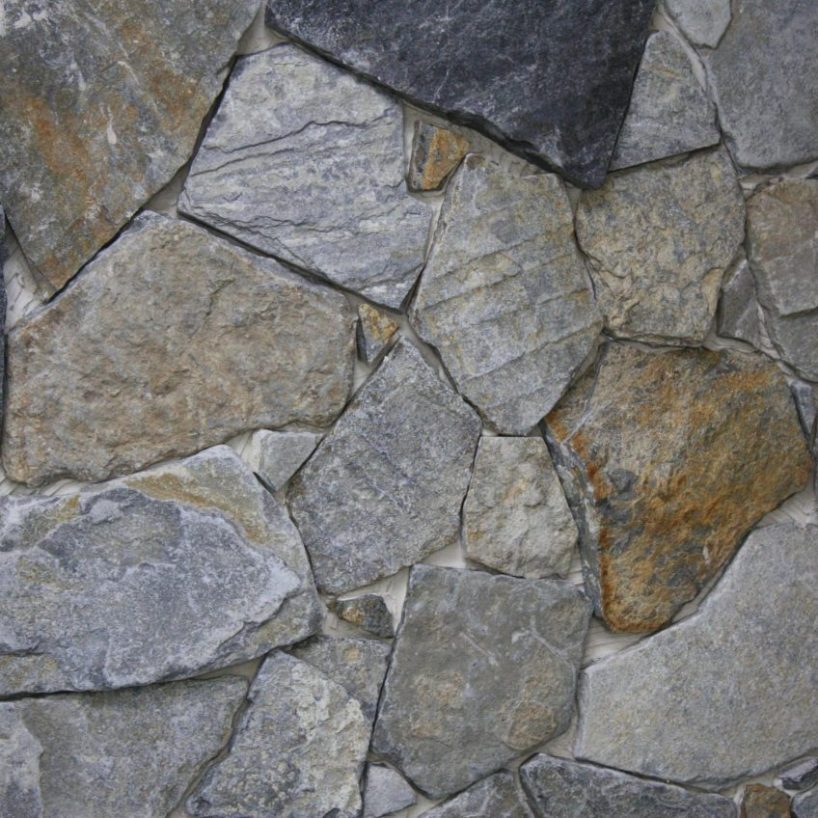 Grey Slate Random Cladding Cobalt Grey Random Stone Cladding - MD Brick - Brick Suppliers