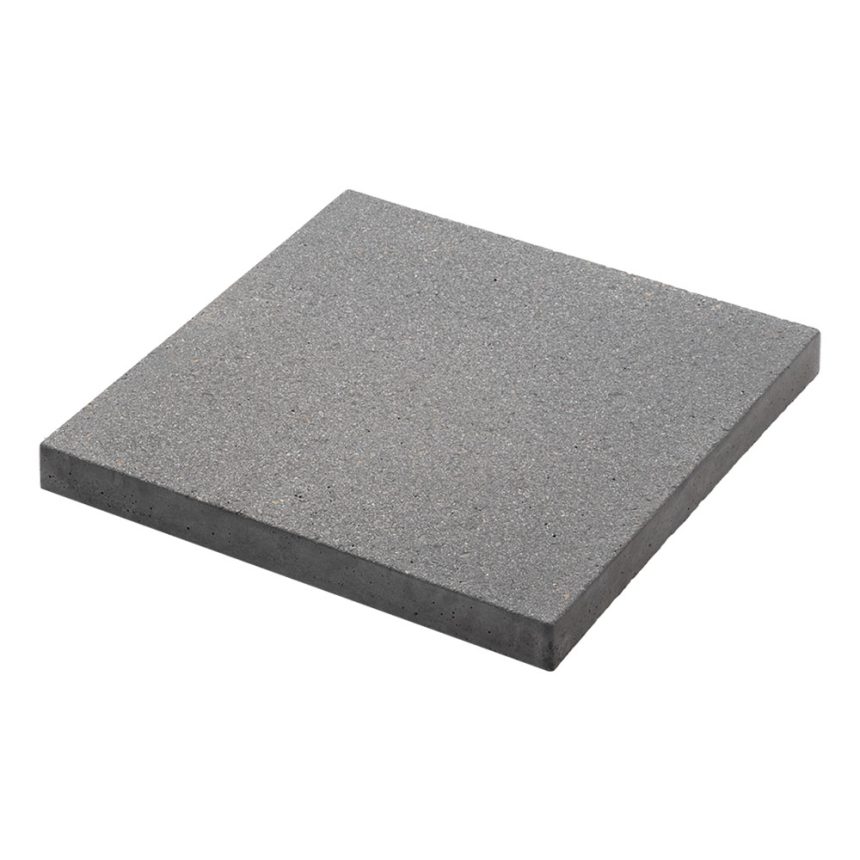 The Coralstone 450 Midnight features a stylish matte finish in square grey concrete, enhancing the elegance of any design.