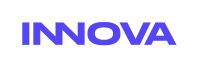 Blue text spelling INNOVA on a white background.